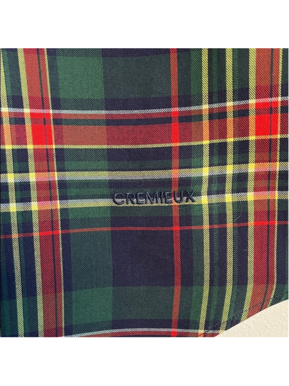Daniel Cremieux Men's Plaid Shirt - Green and Red - Picture 3 of 7